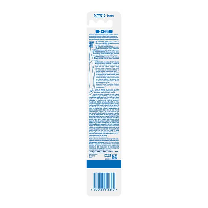 Oral-B Stages 3+ Años Suave Cepillo Dental 1 Unidad (9264)