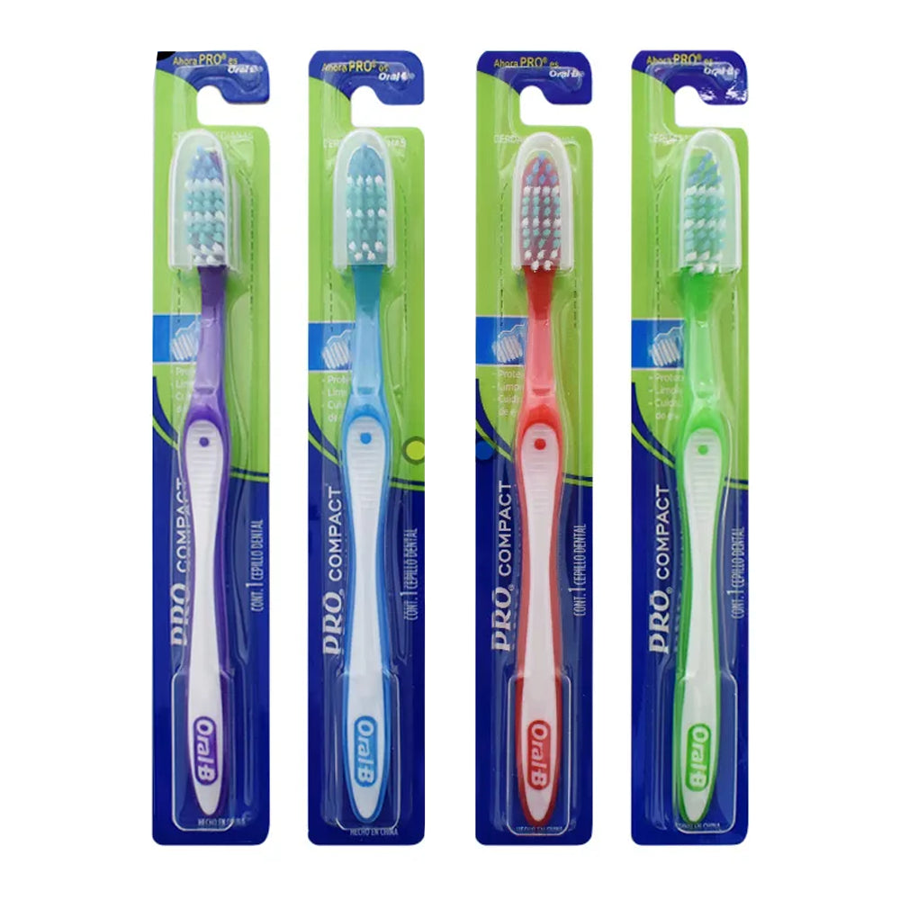 Pro Compact Cepillo de Dientes 6 Unidades