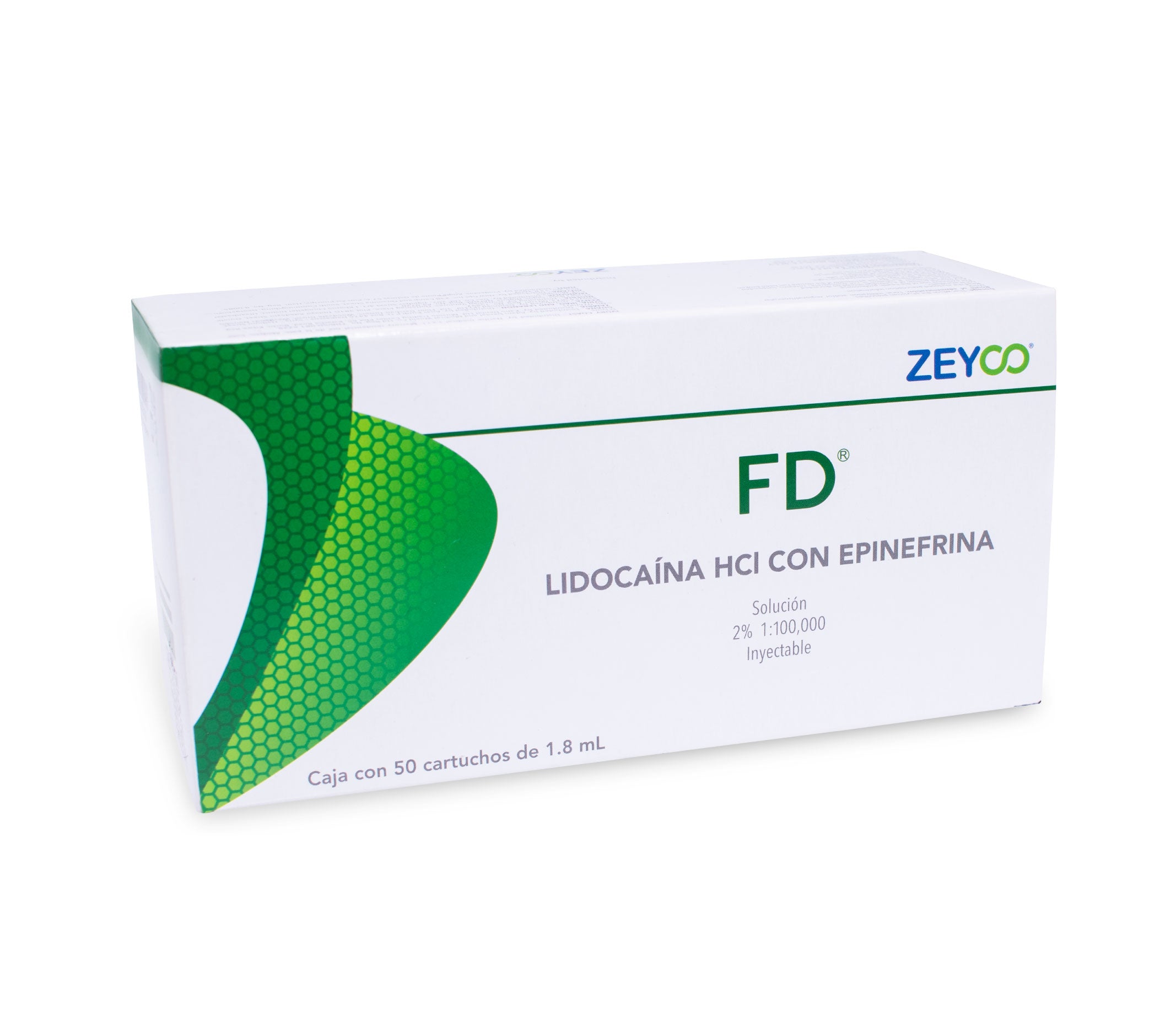 FD LIDOCAINA 2% CON EPINEFRINA CAJA C/50 PZAS.