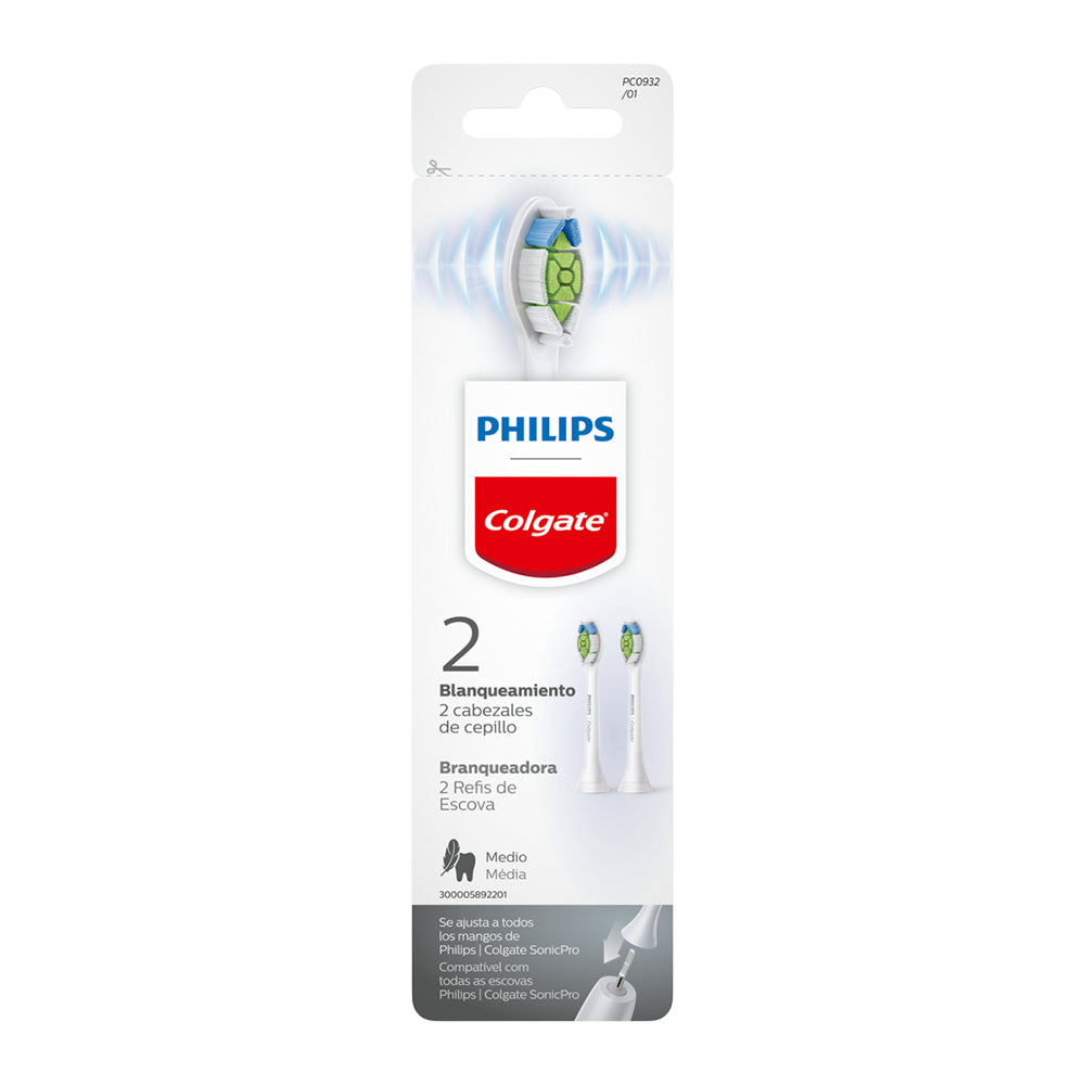 REPUESTO CEPILLO ELÉCTRICO PHILIPS COLGATE BLANQUEAMIENTO