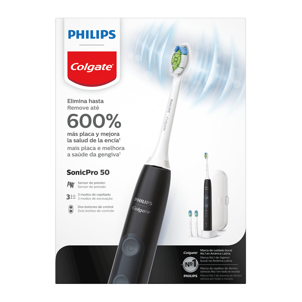 CEPILLO DE DIENTES ELÉCTRICO PHILIPS COLGATE SONICPRO 50