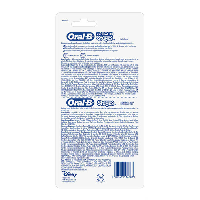 Oral-B Stages Star Wars Cepillo Dental 1 Unidad + Oral-B Stages Pasta Dental 75ml 1 Kit
