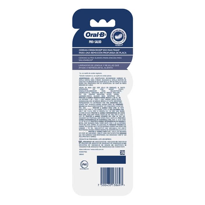 Oral-B Sensitive Encías Detox Cepillo Dental Extra Suave 2 Unidades (8697)
