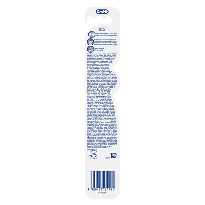 Oral-B Expert Ultrafino Cepillo Dental Suave 1 Unidad