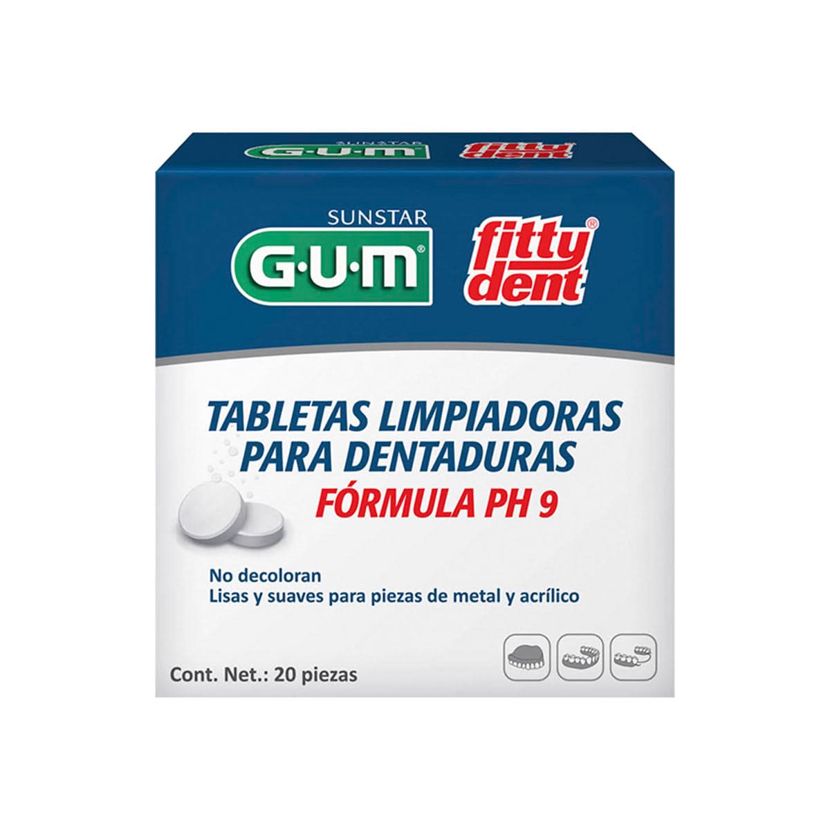 GUM FITTYDENT TABLETAS 20s (835)