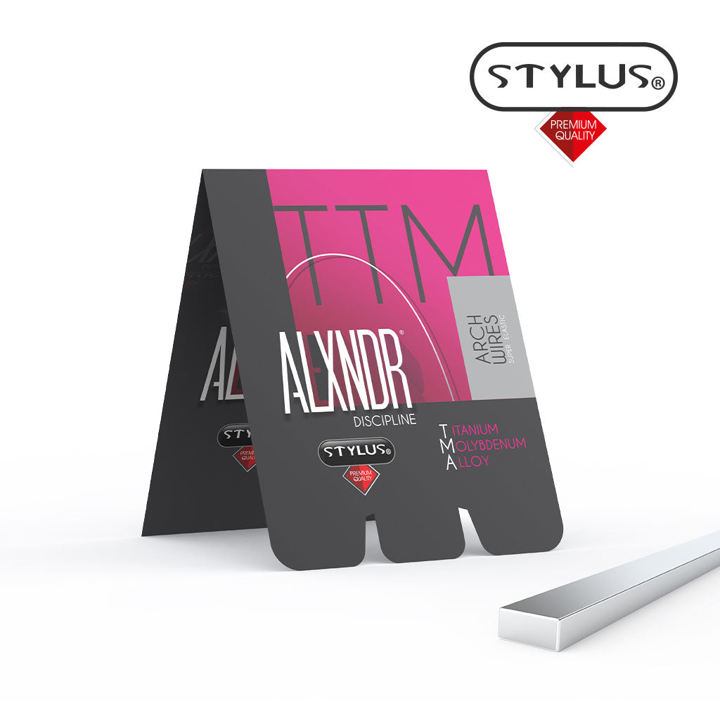 Arco TTM Alexander (Titanium Molybdenum Alloy) Paq. C/3 piezas. Stylus.