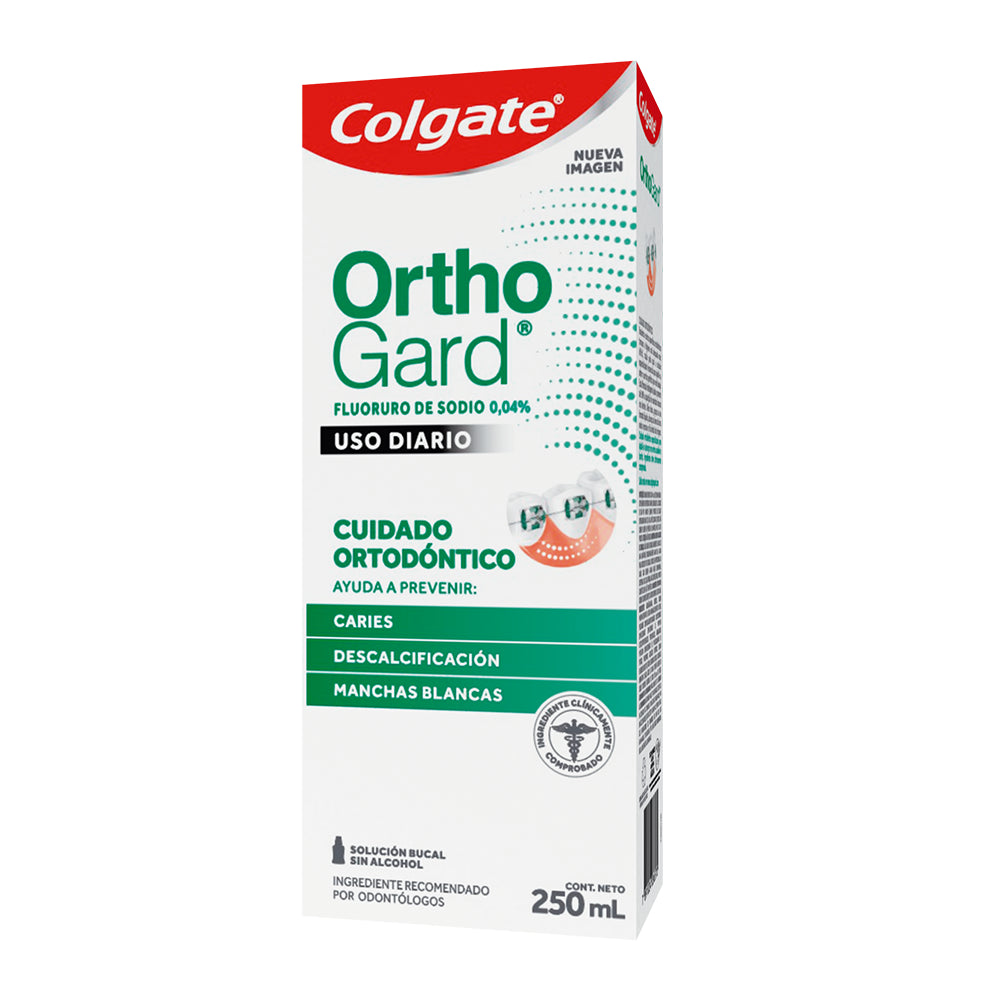ENJUAGUE BUCAL COLGATE ORTHOGARD 250ML