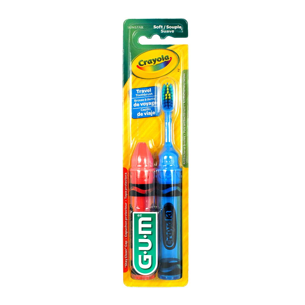 CEPILLO CRAYOLA TRAVEL 2 PACK (2783)