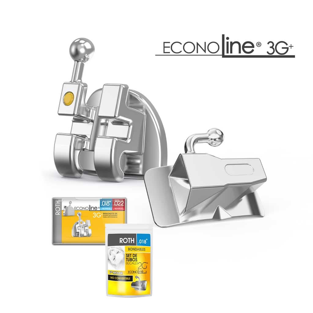 PROMO 1 SET BRACKETS ROTH ECONOLINE 3G + 1 SET TUBOS ECONOLINE 3G