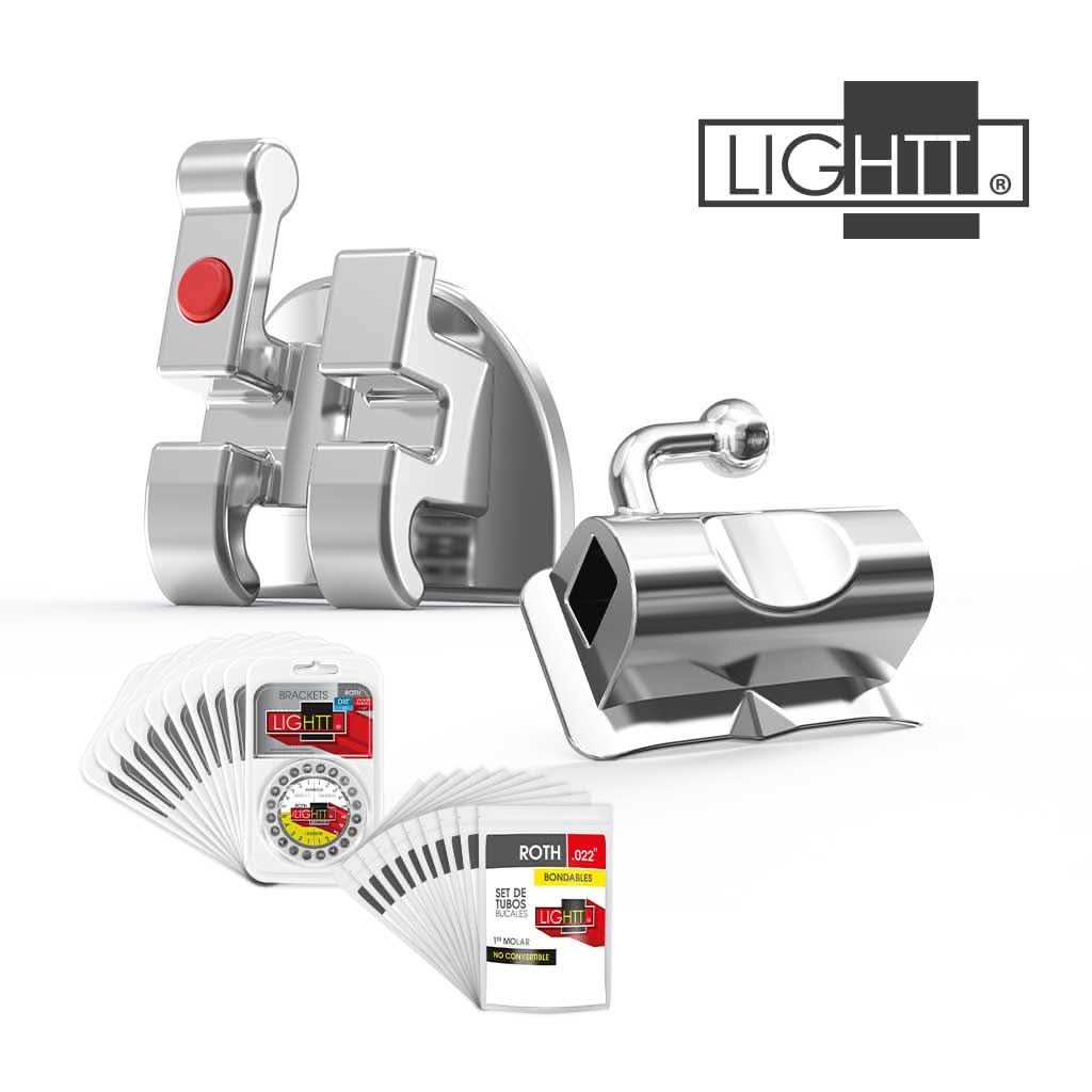 Combo Lightt 10 Sets de Brackets + 10 Sets de Tubos