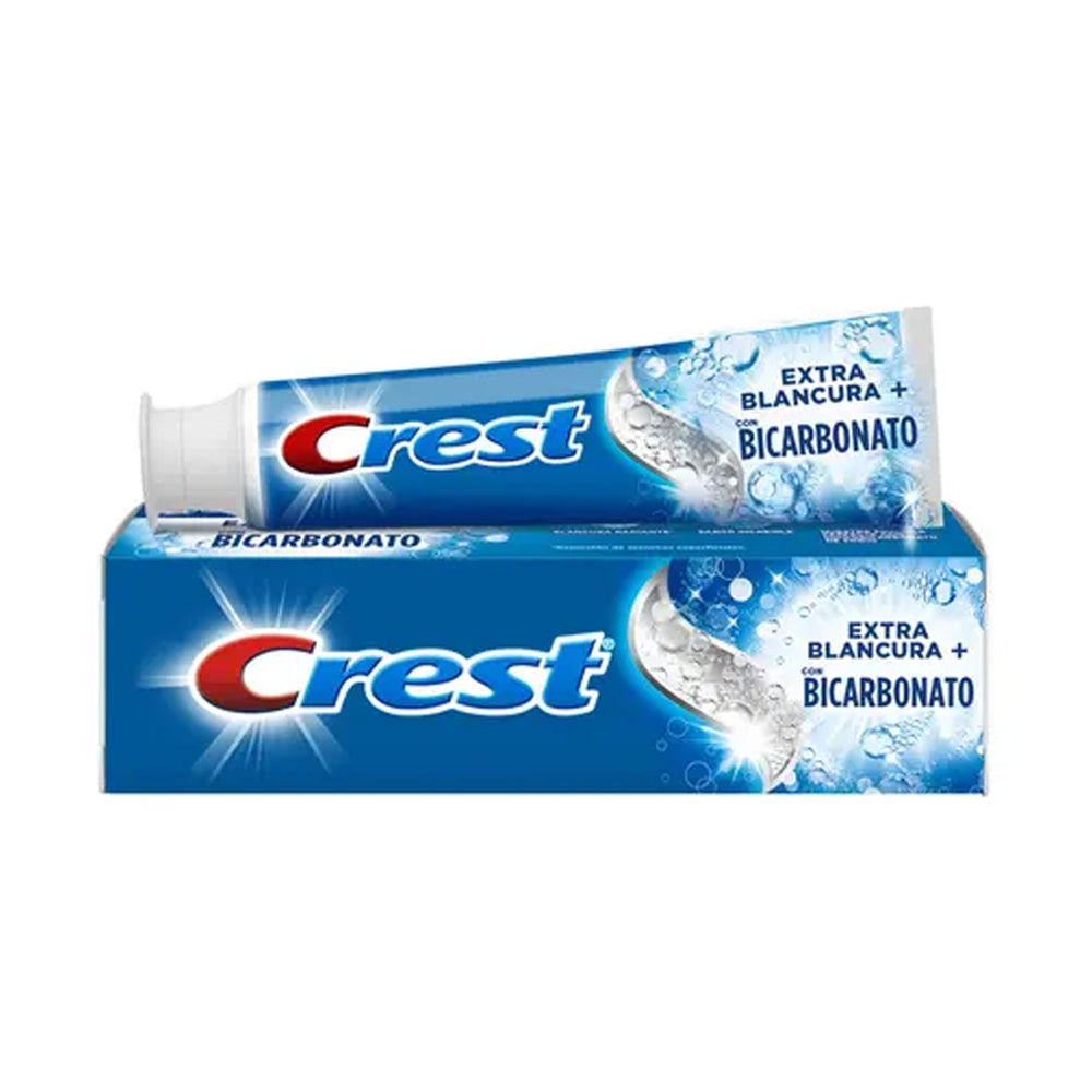 Crest Con Bicarbonato Pasta Dental Anticaries Con Flúor 66 ml