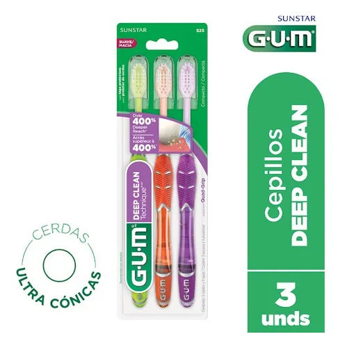TECH DEEP CLEAN PROFESIONAL 3 PACK  (7400)