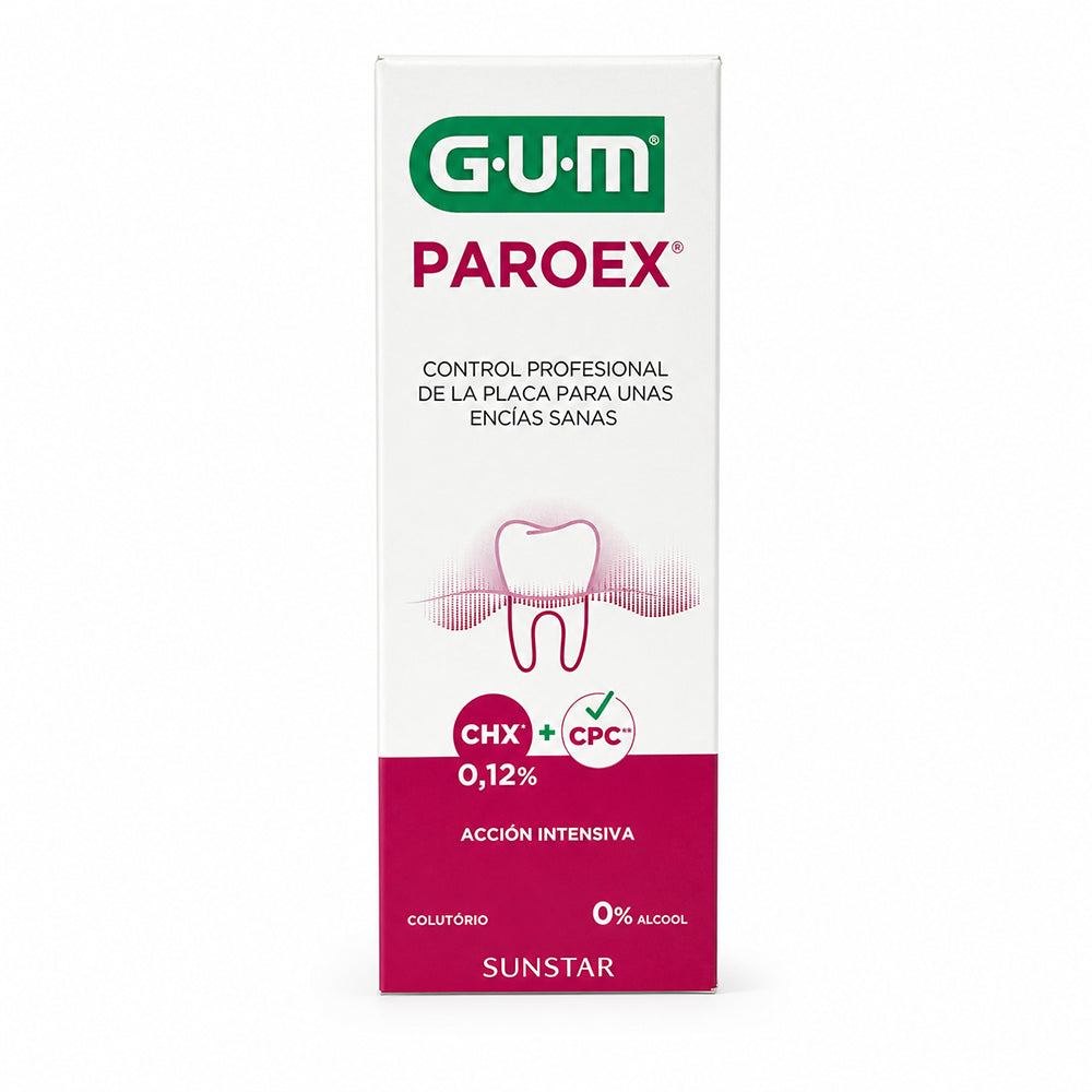 ENJUAGUE BUCAL PAROEX 500 ML .12%