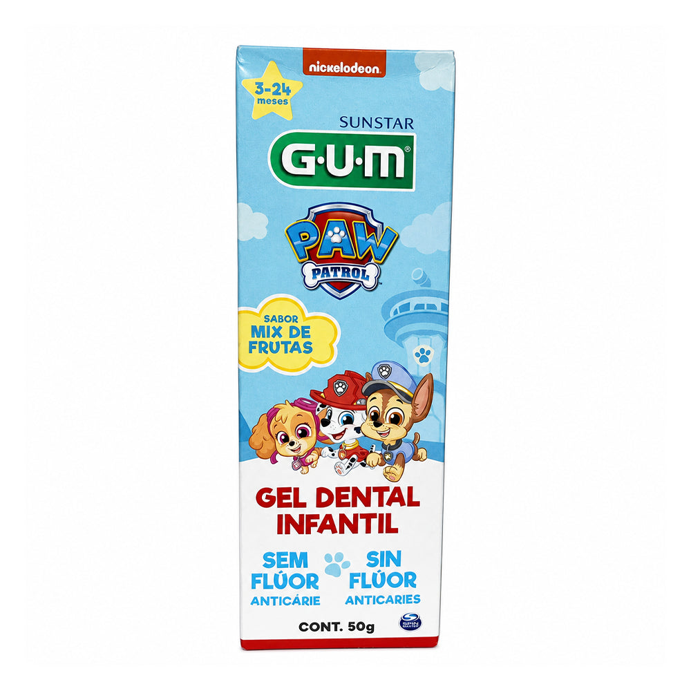 GEL DENTAL INFANTIL PAW PATROL SIN FLUOR