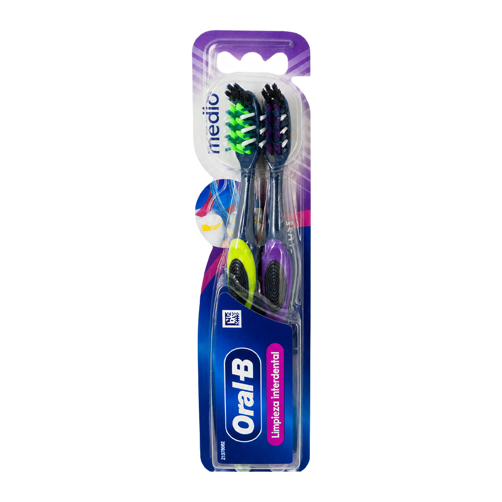 Oral-B Criss Cross Cepillo Dental 2 Unidades (8241)