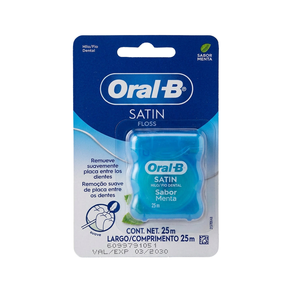 Oral-B Hilo Dental SatinFloss Menta 25 m