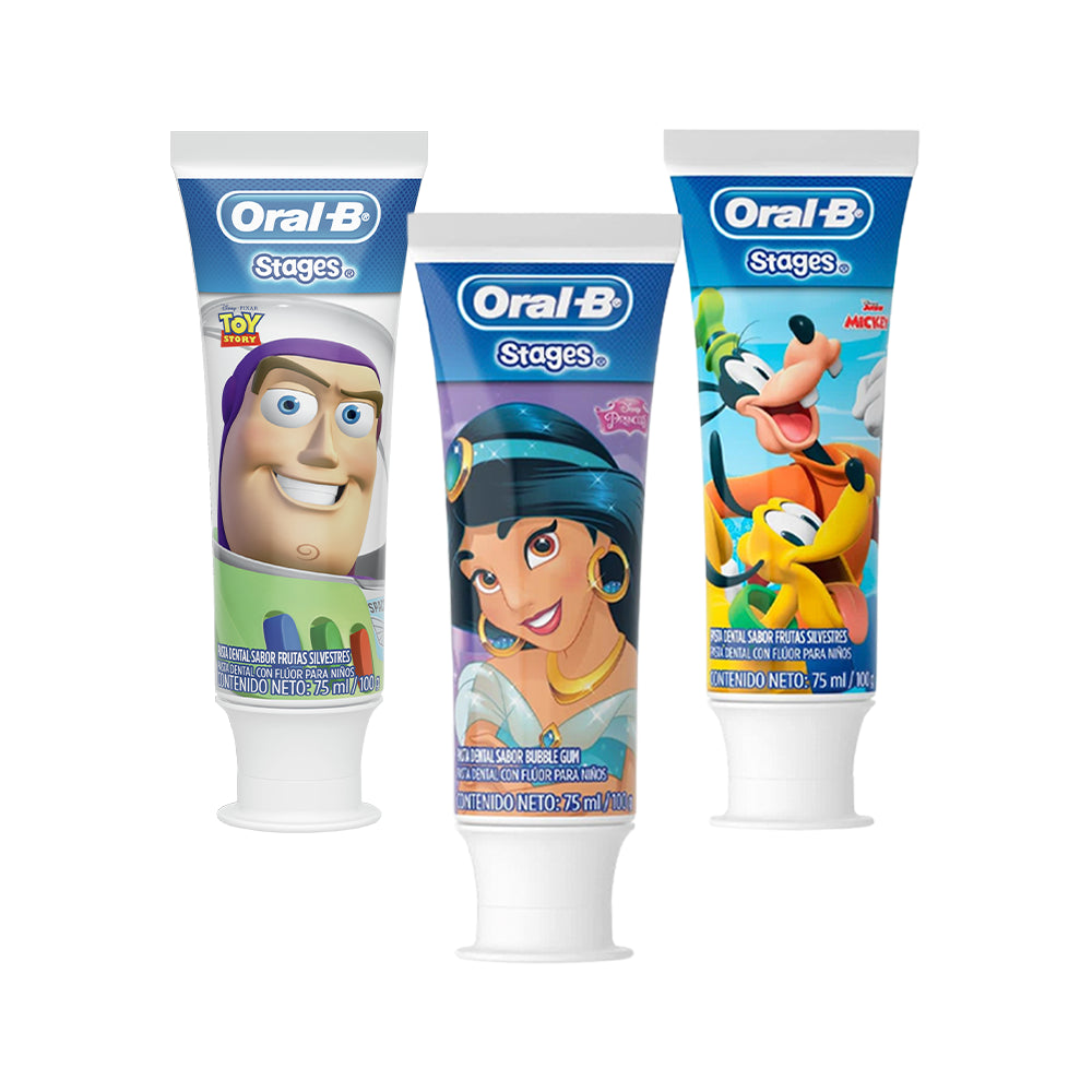 Oral-B Pasta Dental Stages Toy Story/Jasmin/Goofy 75 ml