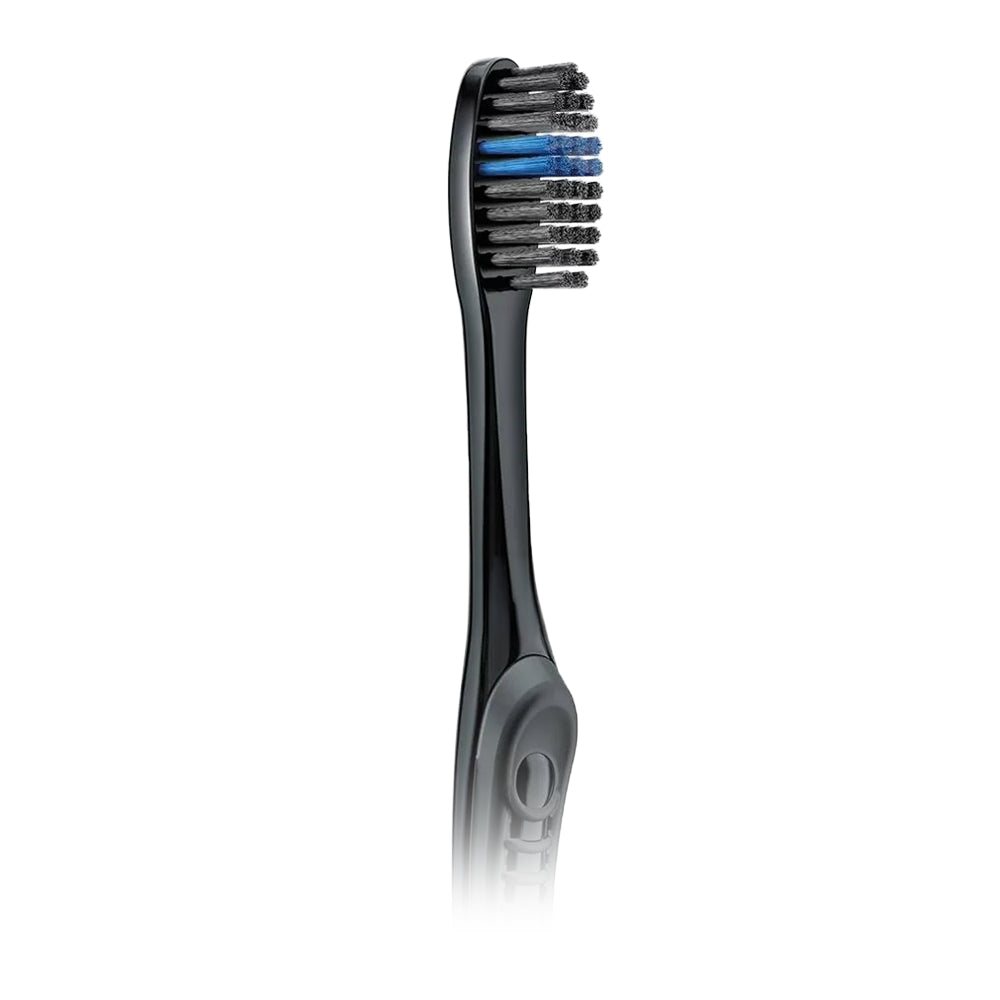 Cepillo de Dientes Oral B Indicator Cerdas Inteligentes con Carbón, 3 Unidades, Negro