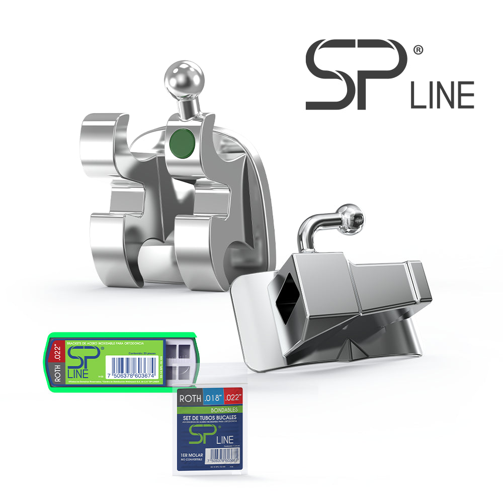 PROMO 1 SET BRAKETS ROTH SP LINE CLASSIC C/ 1 SET TUBOS SP LINE