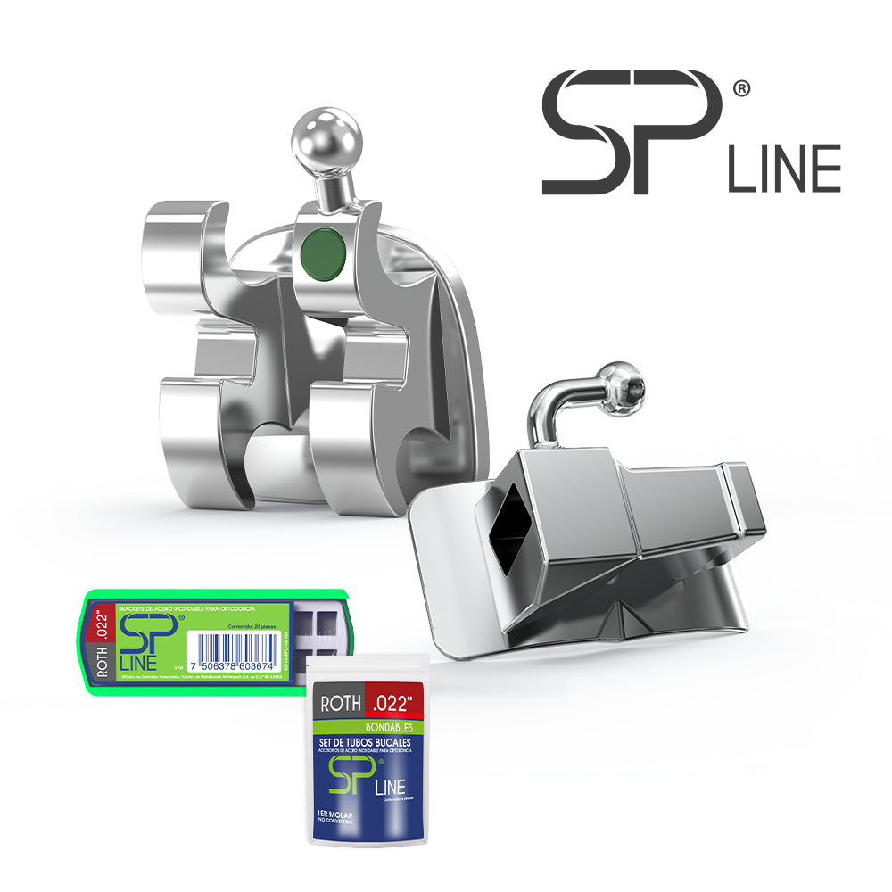 PROMO 1 SET BRAKETS ROTH SP LINE CLASSIC C/ 1 SET TUBOS SP LINE