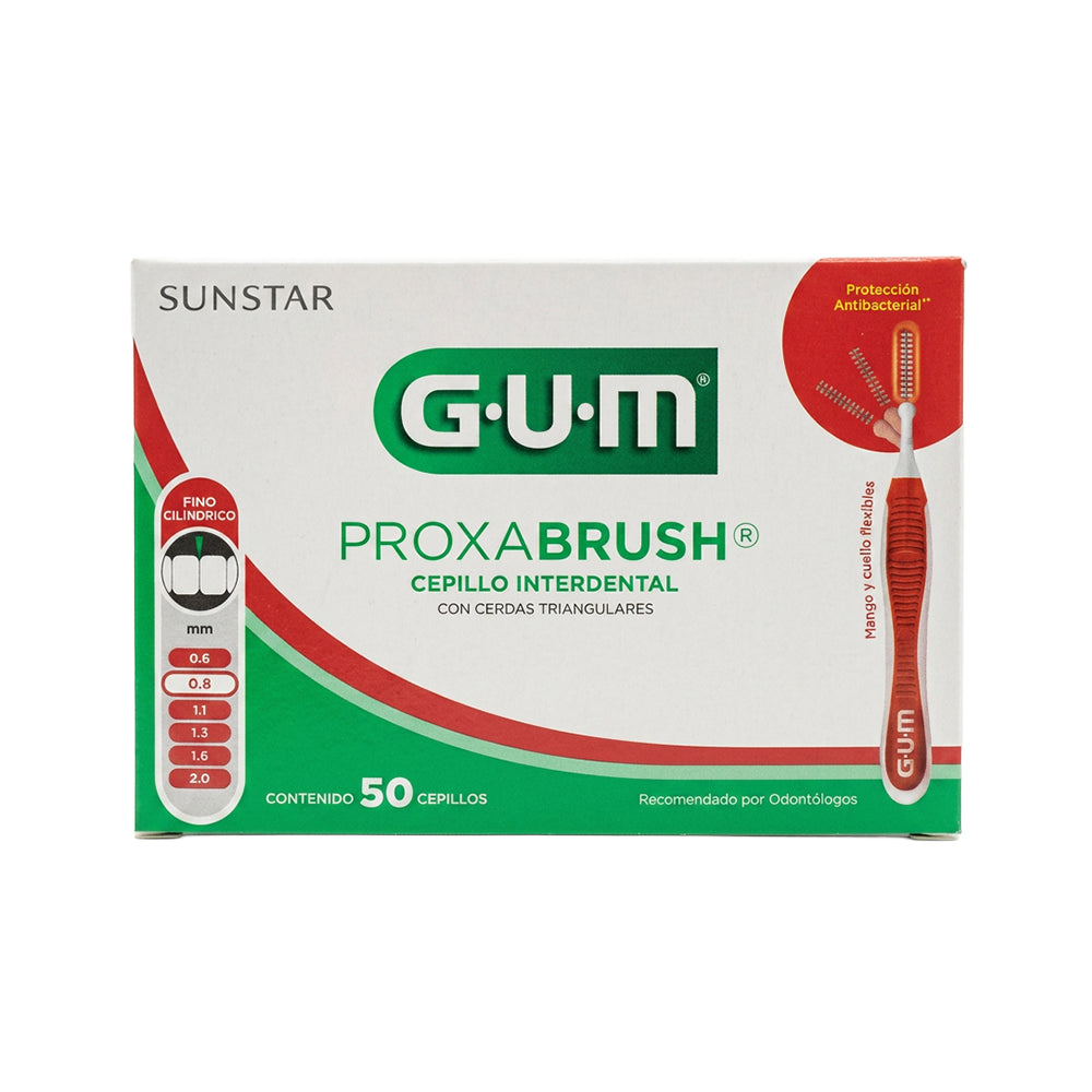 CEPILLO INTERDENTAL ROJO CAJA C/ 50 PZAS. (0659)