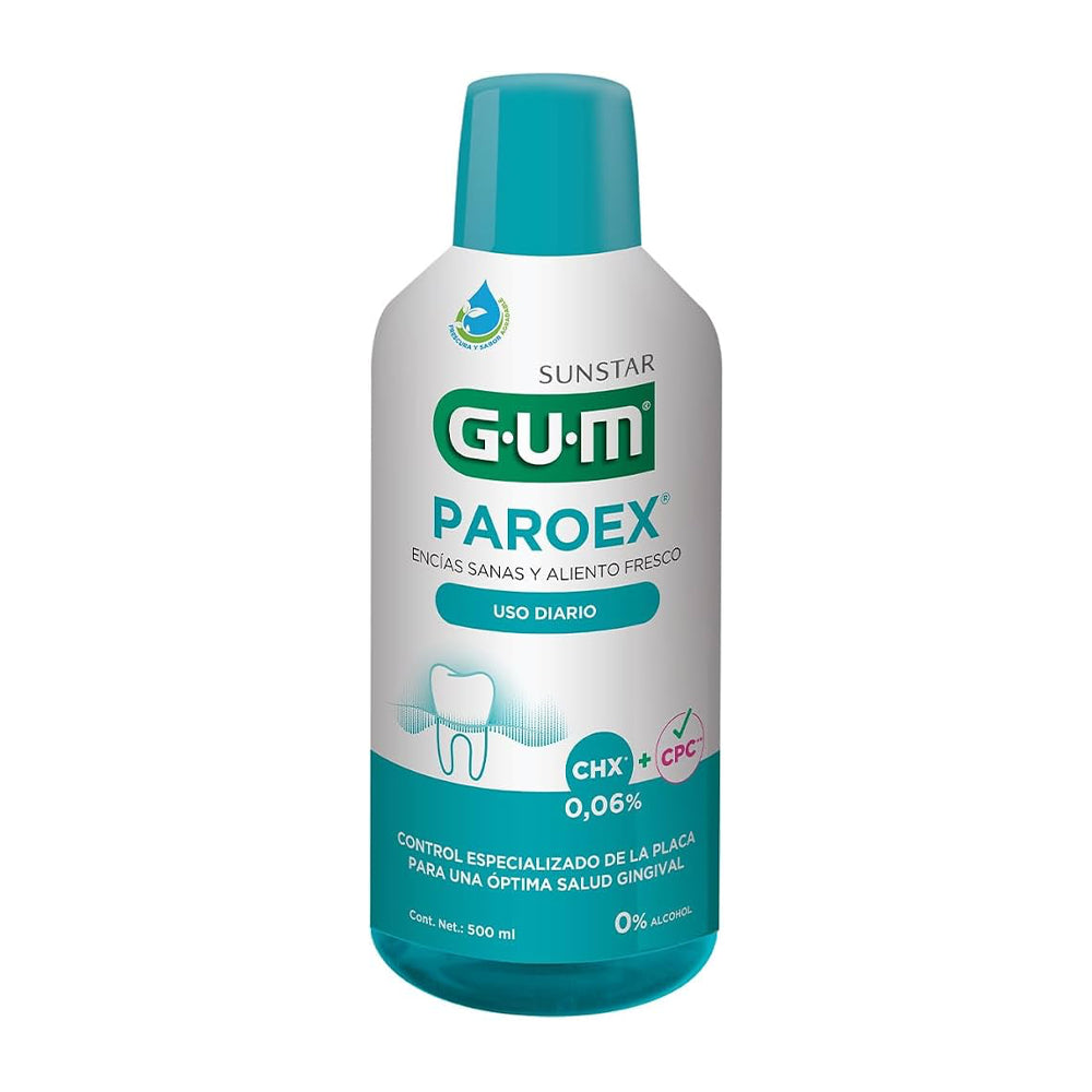 ENJUAGUE BUCAL PAROEX  500 ML .06%