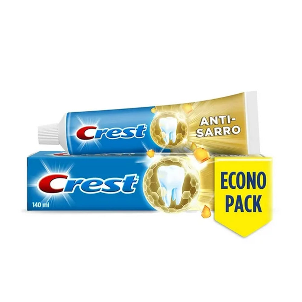 Pasta Dental Crest Anti-Sarro 1 Unidad (140 ml)