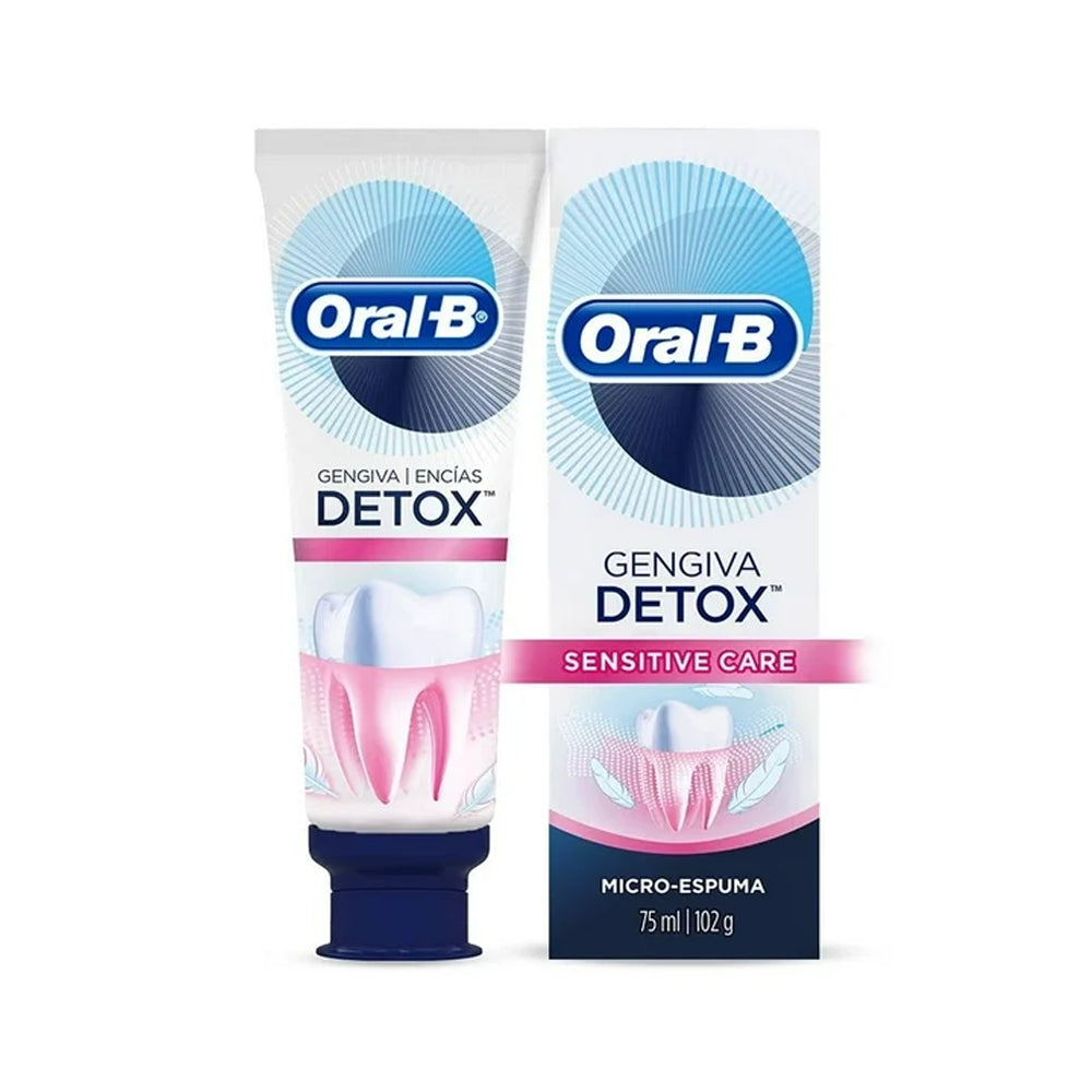 Oral-B Detox Sensitive Care Pasta Dental Con Flúor 80 ml (1467)