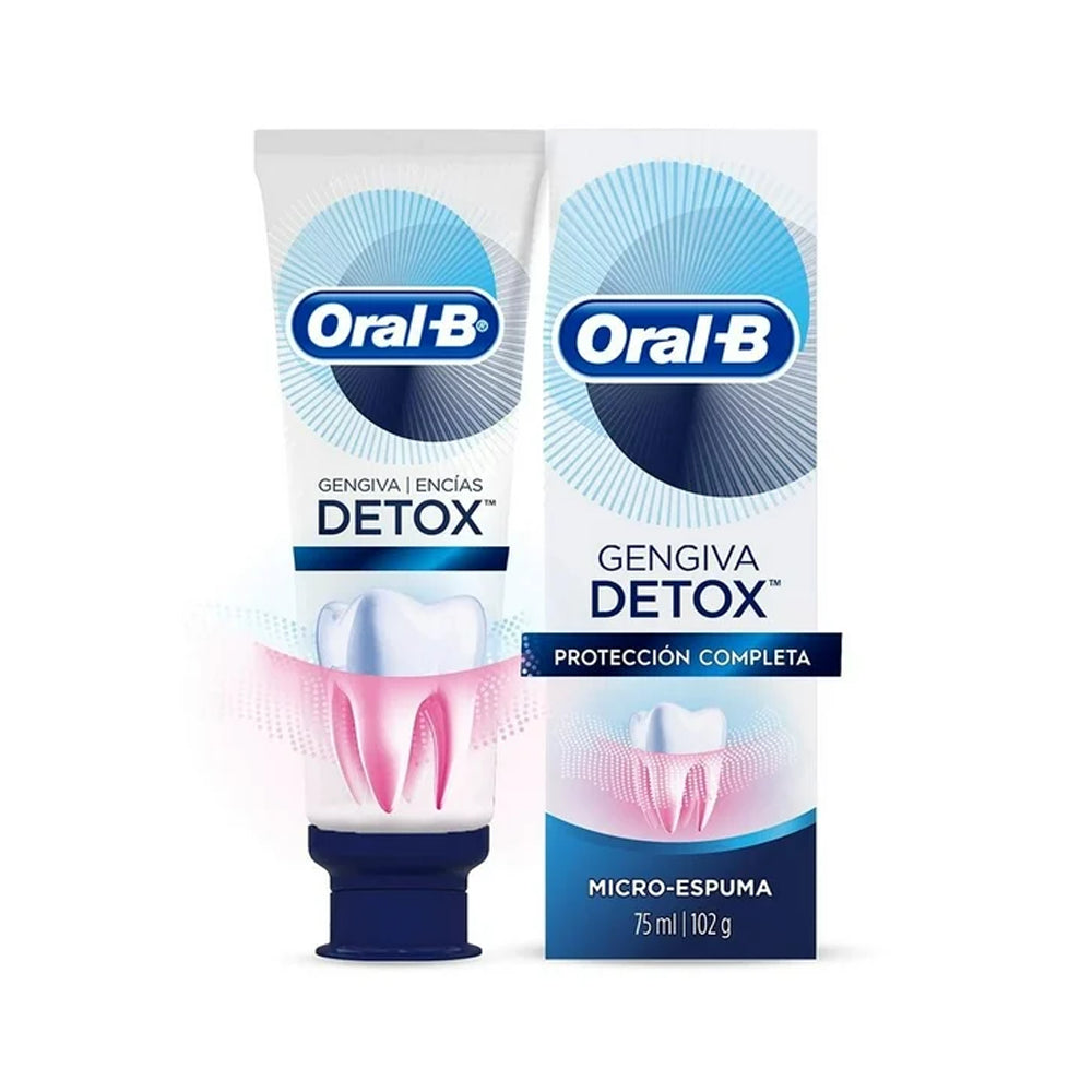 Oral-B Detox Deep Clean Pasta Dental Con Flúor 75 ml