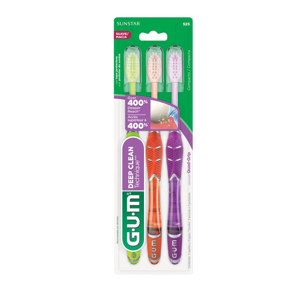 TECH DEEP CLEAN PROFESIONAL 3 PACK  (7400)