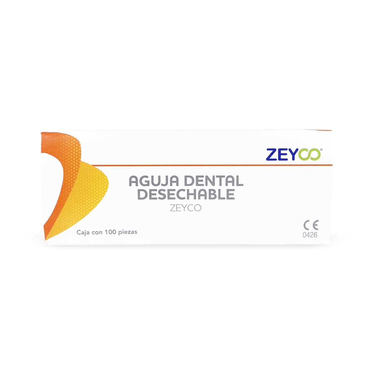 AGUJA DENTAL ZEYCO CAJA C/100 PZAS.