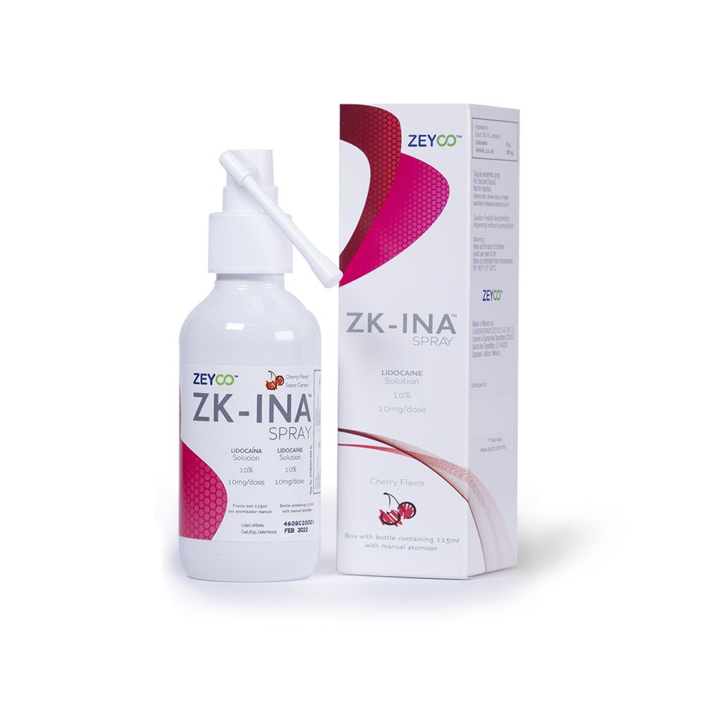 ZK-INA LIDOCAINA 10% SPRAY FRASCO 115ml