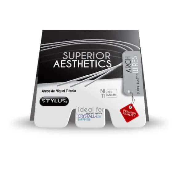 Arcos NI-TI Estéticos paq. c/10 pzas. Stylus®