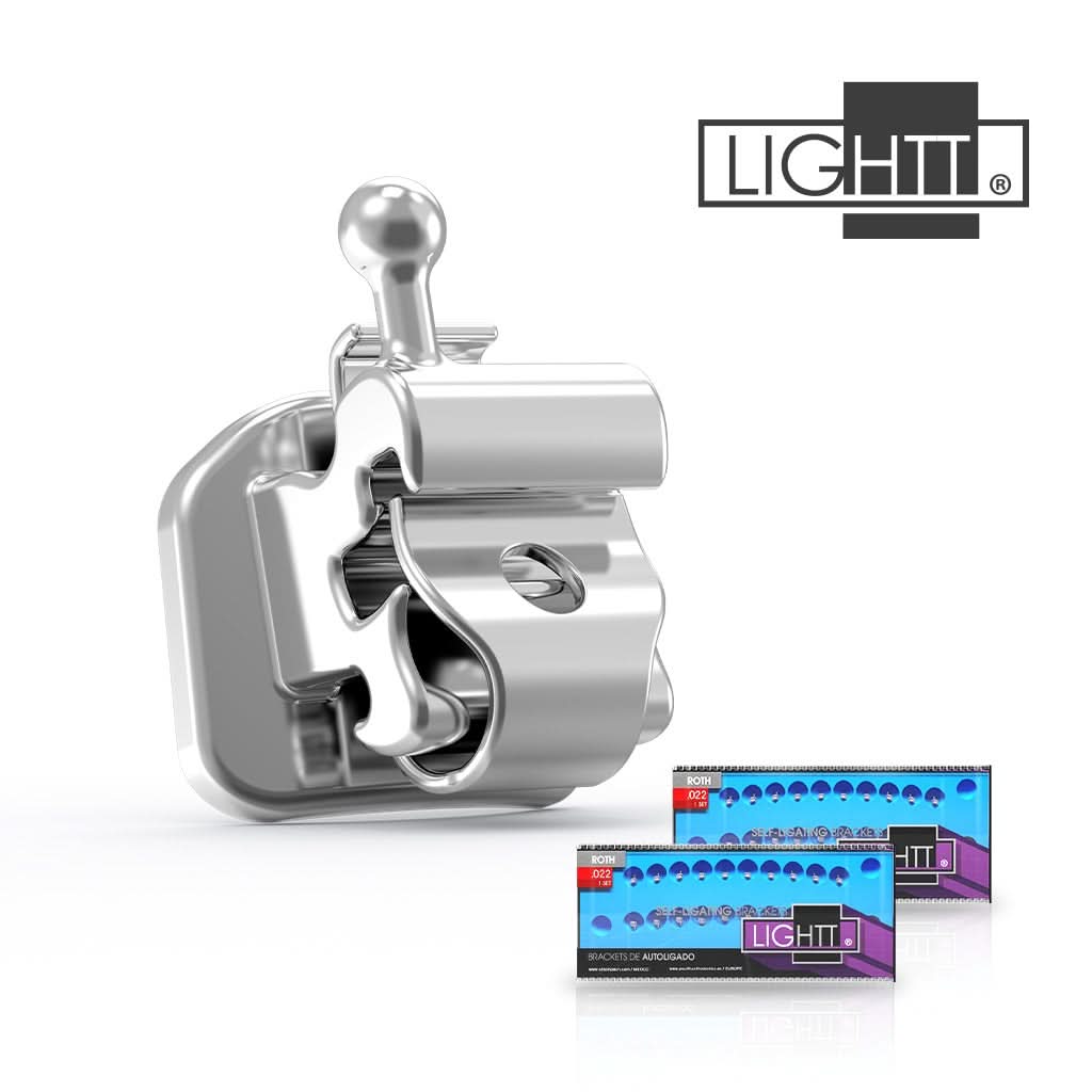 SUPER PROMO 2 SET BRKT ROTH .022 LIGHTT SELF-LIGATING