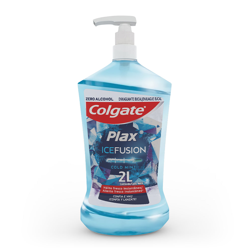 ENJUAGUE BUCAL COLGATE ICE FUSION 2 LT.