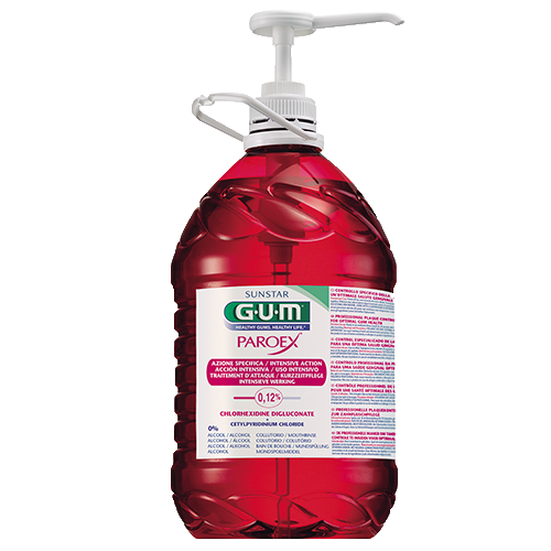 ENJUAGUE BUCAL PAROEX P/GINGIVITIS 5 LT (82MP)