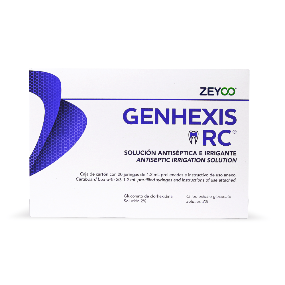 GENHEXIS RC GLUCONATO DE CLORHEXIDINA AL 2%