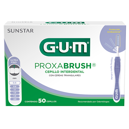 CEPILLO INTERDENTAL MORADO CAJA C/50 PZAS. (1312)