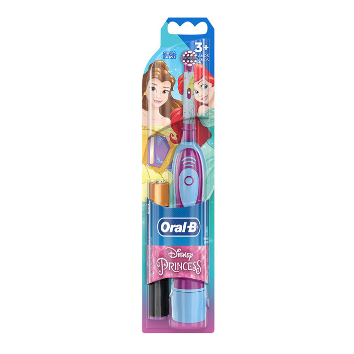 Oral-B Disney Princess Cepillo Eléctrico A Baterías Suave + Pilas AA 2 Unidades