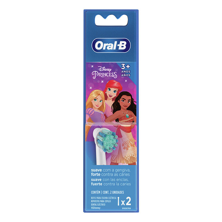 Oral-B Disney Princess Repuesto Para Cepillo Dental Eléctrico 2 Unidades