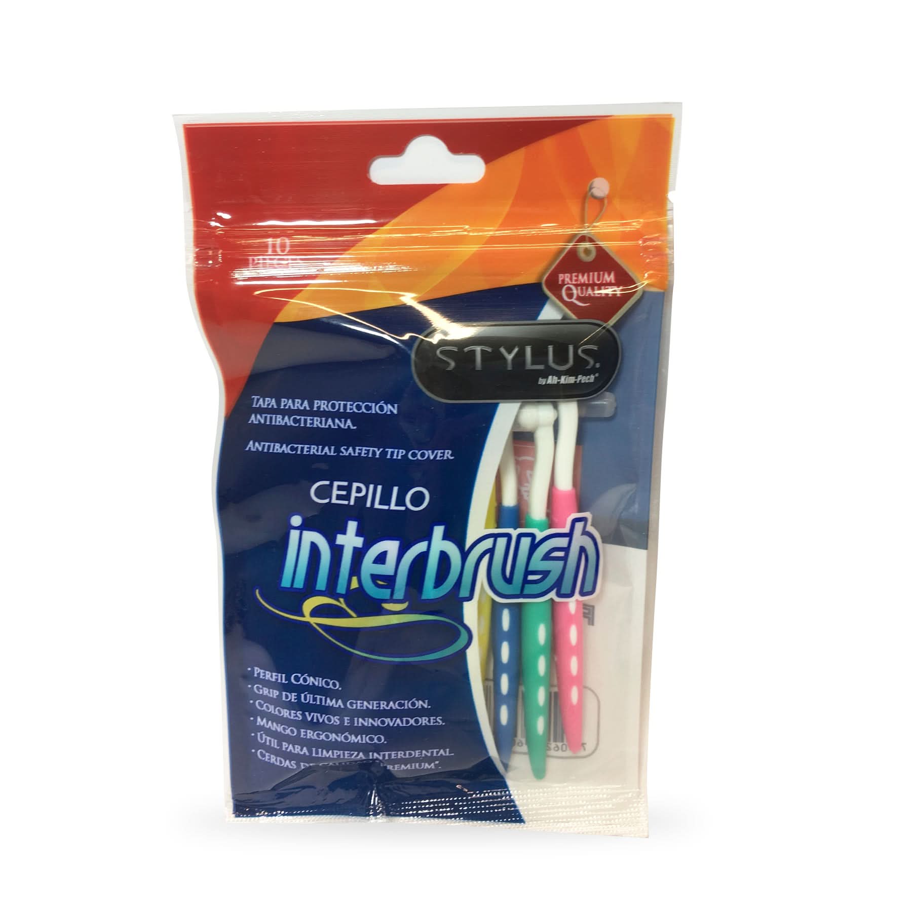 Cepillo InterBrush c/10 pzs. Stylus